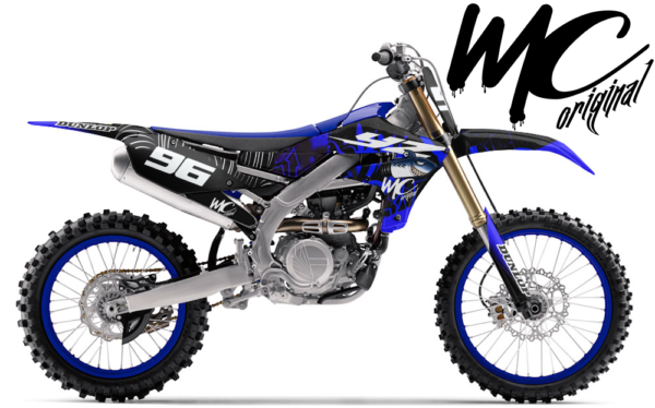 Kit de adhesivos Yamaha Graffiti Blue