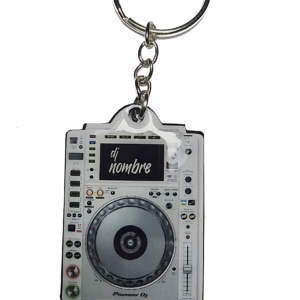 llavero exclusivo para dj personalizable