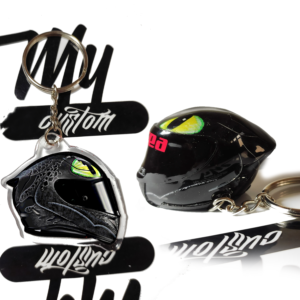 Llavero casco dragon 3d moto