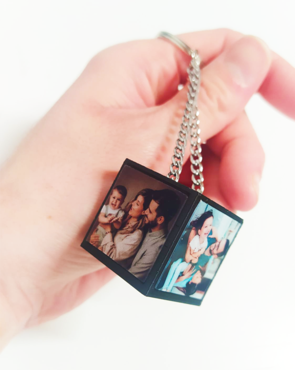 Cubo personalizable con fotos