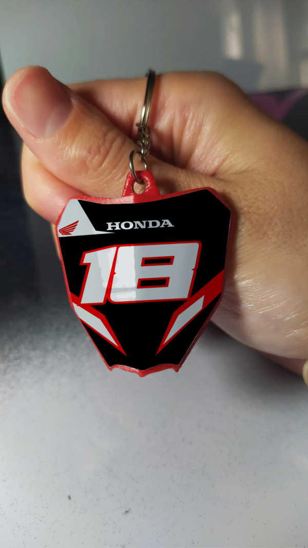 Llavero careta honda personalizable v2