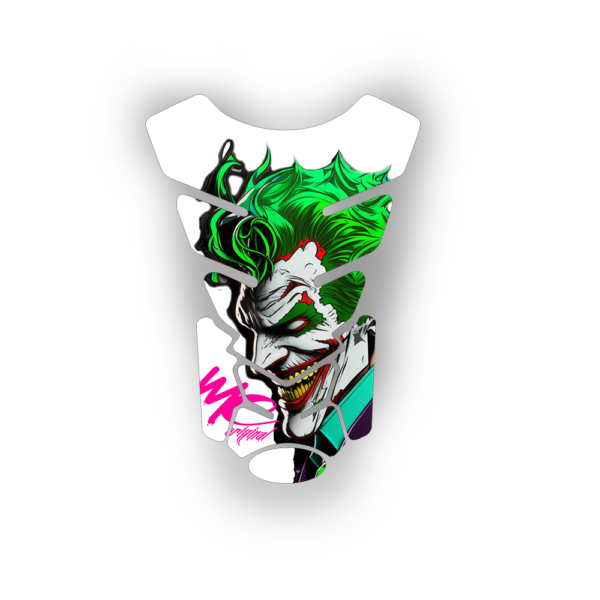 Adhesivo protector de tanque white joker
