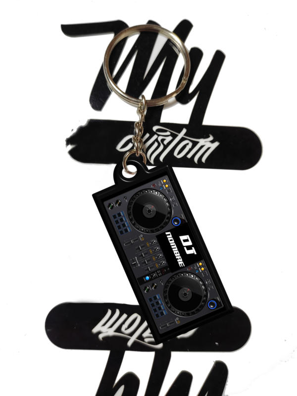 Llavero personalizable para dj flx6