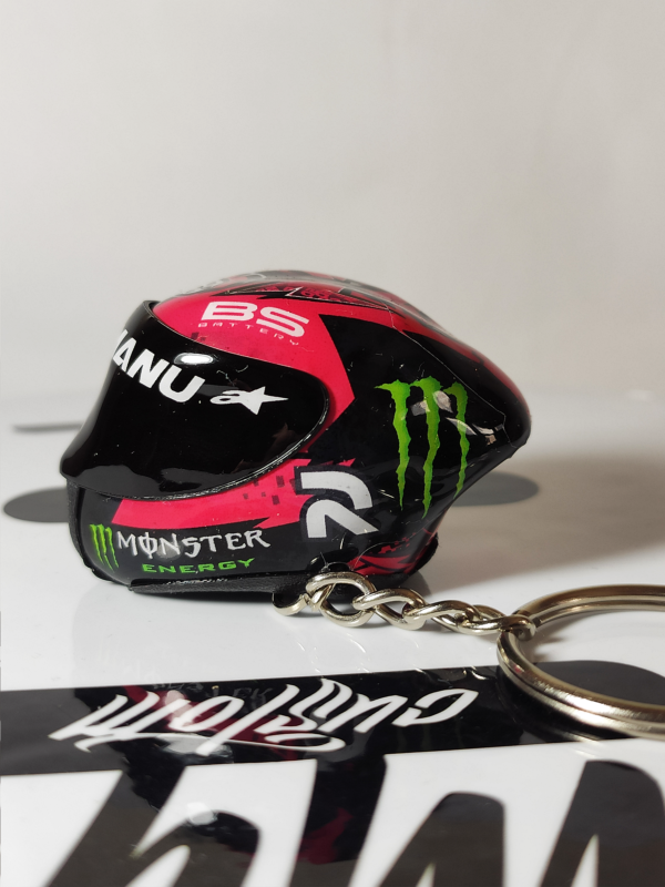 Llavero casco 3D replica  RPHA 1 Quartararo