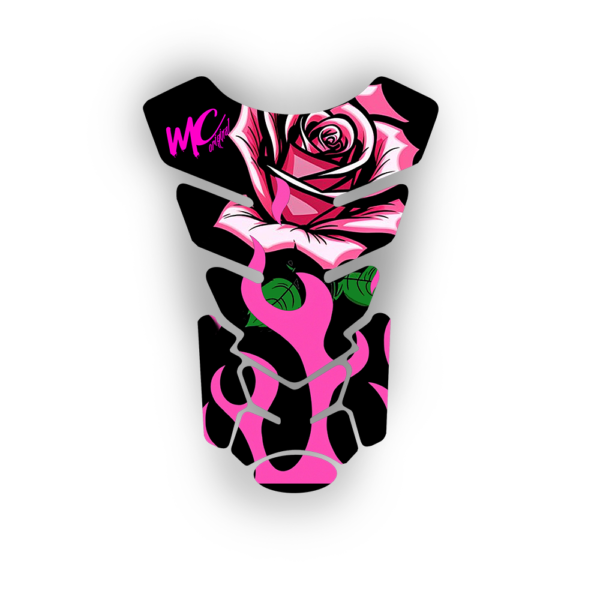 Adhesivo protector pink fire