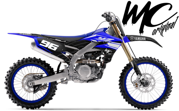 Adhesivo de motocross Yamaha my custom