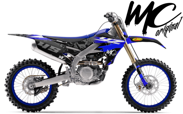 Kit de adhesivos Yamaha Vector blue
