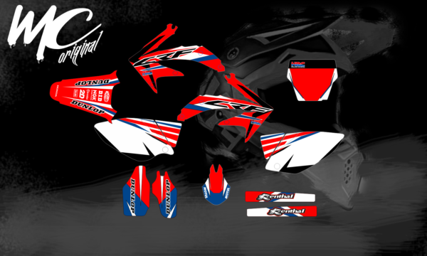 Adhesivos Honda Crf factory v2