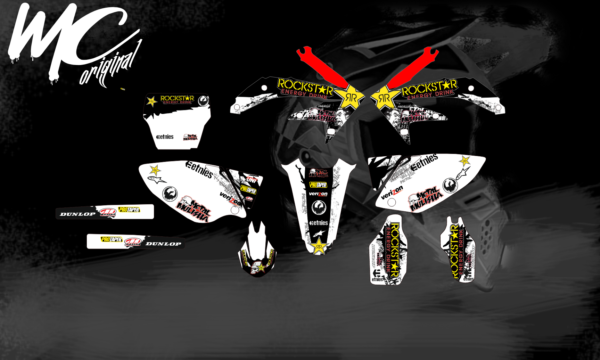 Adhesivos  honda CRF Rock star