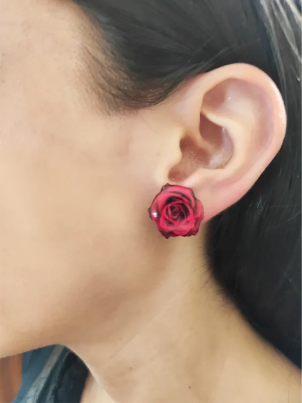 Pendientes Mini Rosas