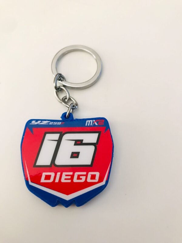 Llavero careta de motocross Yz