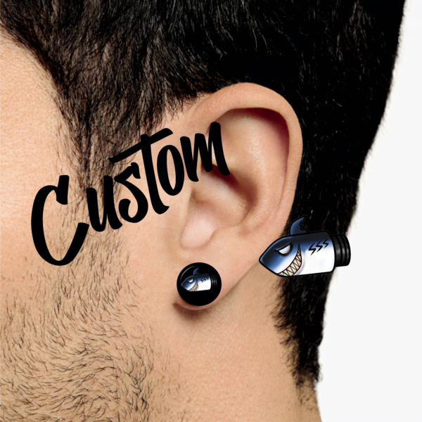 Pendientes de Hombre personalizable