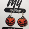 pendientes calabazas de Halloween