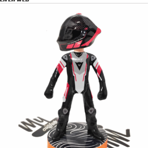 Figura individual piloto moto Gp Vestimenta Profesional