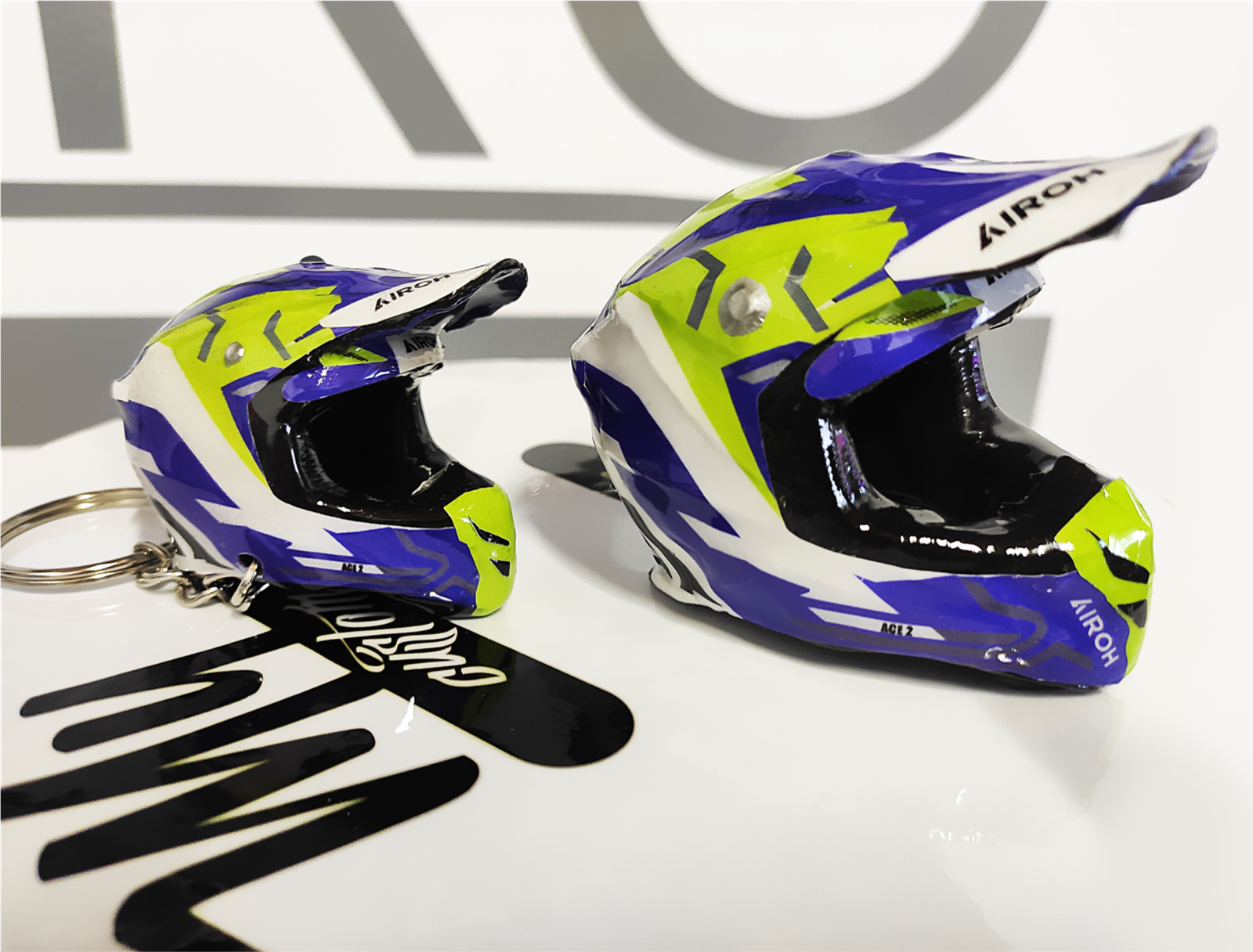 Réplica 3D de tu casco de Motocross