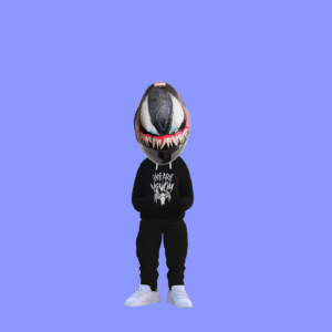 Figura piloto motero urban  Venom